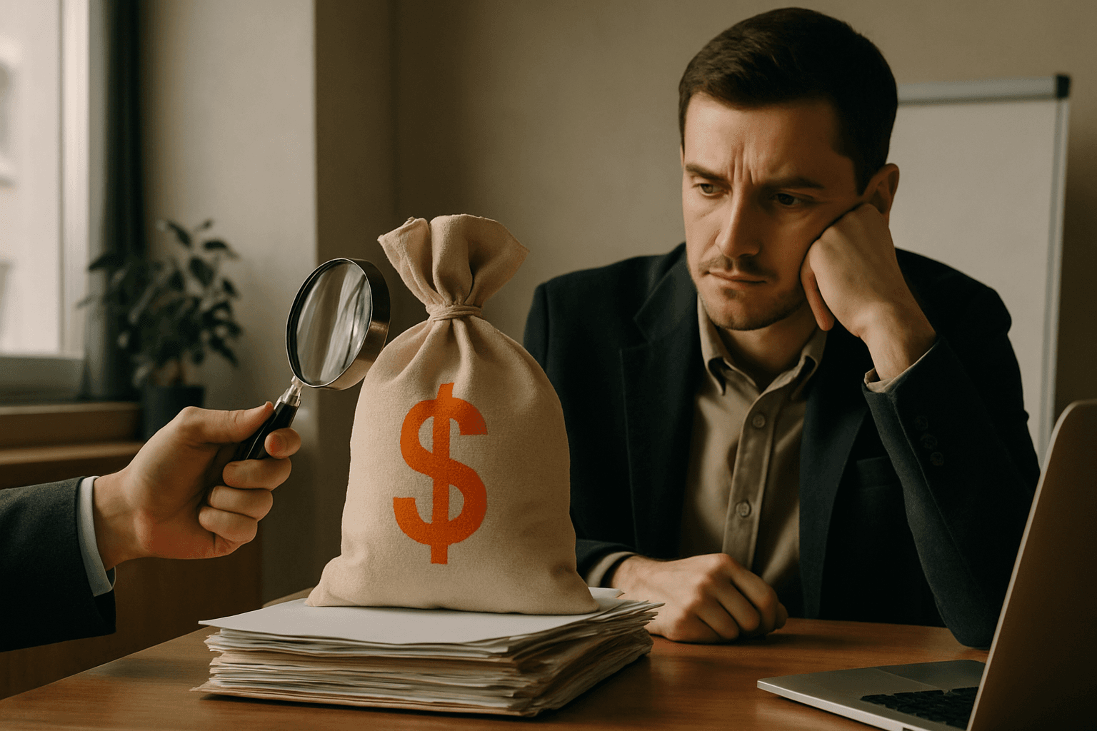 Расчёт стоимости аудита отдела продаж на калькуляторе и бумаге